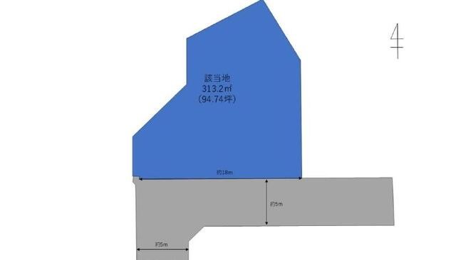 「いつか平屋に」その夢、広々96坪の高台で叶えませんか？津波ハザード対象外の安心立地と緑豊かな環境です。南向きで陽光を独占でき、隣家を気にしない、家族だけの自由で晴れやかな暮らしを実現できます。