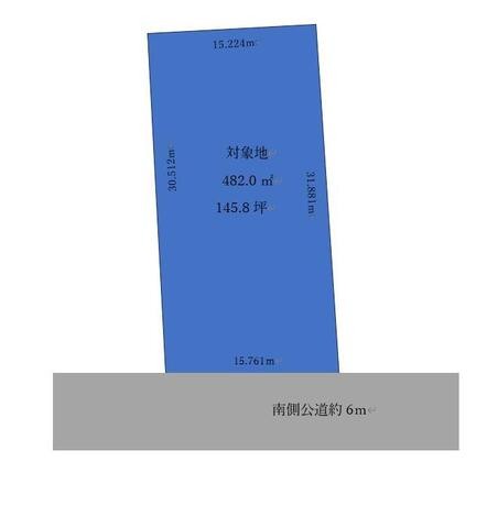 新名爪に注文住宅用地の登場！100坪越えでお客様の理想を叶えられる物件です！