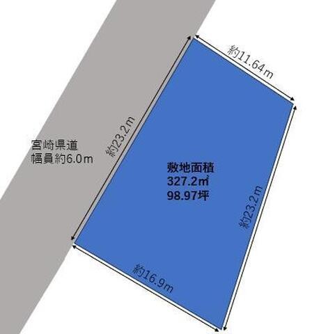 建築条件無しになっておりますので、お好きな建築メーカー様で建てることができます。周辺にはスーパーやコンビニなどの施設もあります。