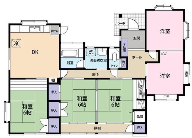 学校も近く住宅街の中にあるので、防犯面でも安心ですね。